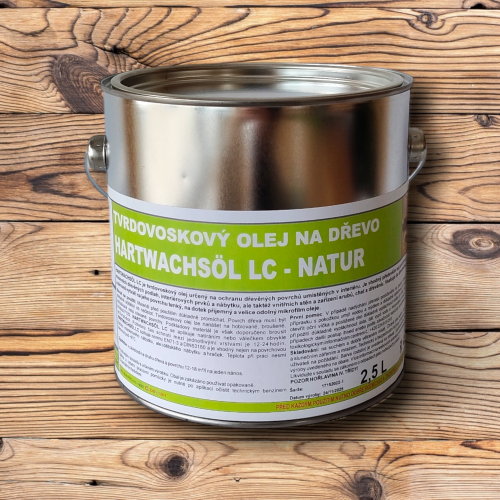 Tvrdovoskový olej HW LC
